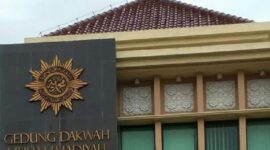 Muhammadiyah Sumatera Barat Minta Polisi Proses Hukum Peneliti BRIN. (Facebook.com/@Gedung dakwah muhammadiyah wiradesa) 
