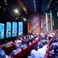 Menteri Pertahanan RI Prabowo Subianto menjadi Keynote Speaker dalam acara MNC Forum LXX (70th) di MNC Tower. (Dok. Tim Media Prabowo Subianto)
