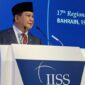 Menteri Pertahanan Republik Indonesia, Prabowo Subianto. (Dok. Kemhan.go.id) 
