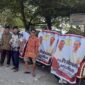 Tukang becak di Solo konvoi mendukung Menteri Pertahanan RI Prabowo Subianto menjadi capres di Pemilu 2024. (Dok. Tim Relawan Prabowo) 
