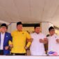 Ketua Umum Partai Gerindra Prabowo Subianto bersama Ketuam Umum Partai Golkar Airlangga Hartarto, Ketua Umum ZUlkifli Hasan dan Ketua Umum PKB Muhaimin Iskandar. (Facbook.com/@Prabowo Subianto)
