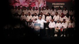 Calon Presiden Prabowo Subianto menghadiri deklarasi Penerus Negeri di Djakarta Theater XXI. (Dok. Tim Media Prabowo Subianto)