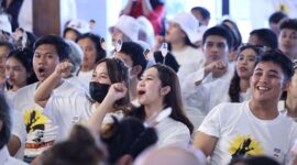 Matahari 08 mendeklarasikan dukungan mereka kepada bakal calon presiden (bacapres) Prabowo Subianto di Pilpres 2024. (Dok. Tim Media Prabowo Subianto)
