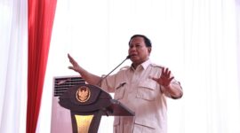 Menteri Pertahanan Prabowo Subianto kembali meresmikan 12 titik air yang berlokasi di 5 kecamatan di Pamekasan. (Dok. Tim Media Prabowo Subianto)