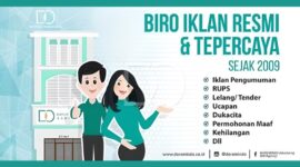 Foto : Doremindo Agency (DO’A) Tetap Setia Layani Pemasangan Iklan di Koran / Media Cetak (Dok. Doremindo)