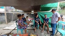 Kondisi terkini warga di pengungsian akibat erupsi Gunung Ruang, Kabupaten Siao Tagulandang Biaro (Sitaro), Provinsi Sulawesi Utara. (Dok. BPBD Kabupaten Sitaro)