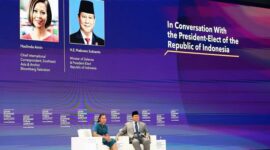 Acara Forum Ekonomi Qatar yang diadakan pada tanggal 14 hingga 16 Mei 2024 di Doha, Qatar. (Facebook.com/Prabowo Subianto)